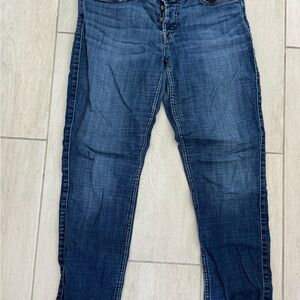 7 for all Mankind Blue Denim Jeans